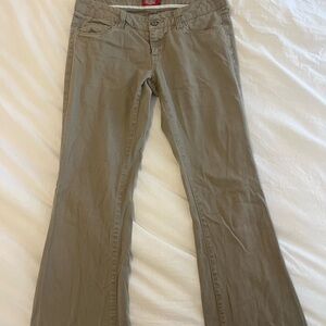 Dickies Women's Boot Cut Pants in Tan